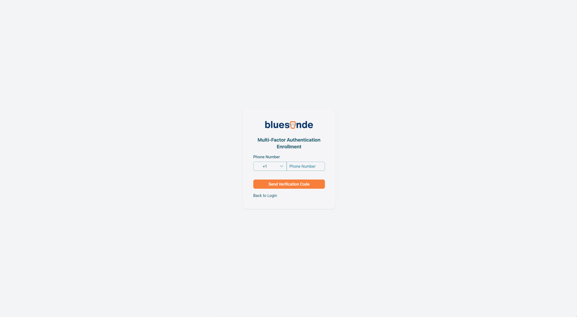 Screenshot: MFA enrollment